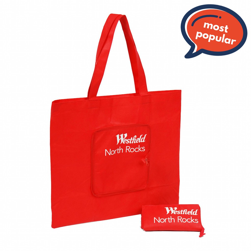 NWPP Zipper Fold Up Bag (NW-4002) - greenpac.com.au