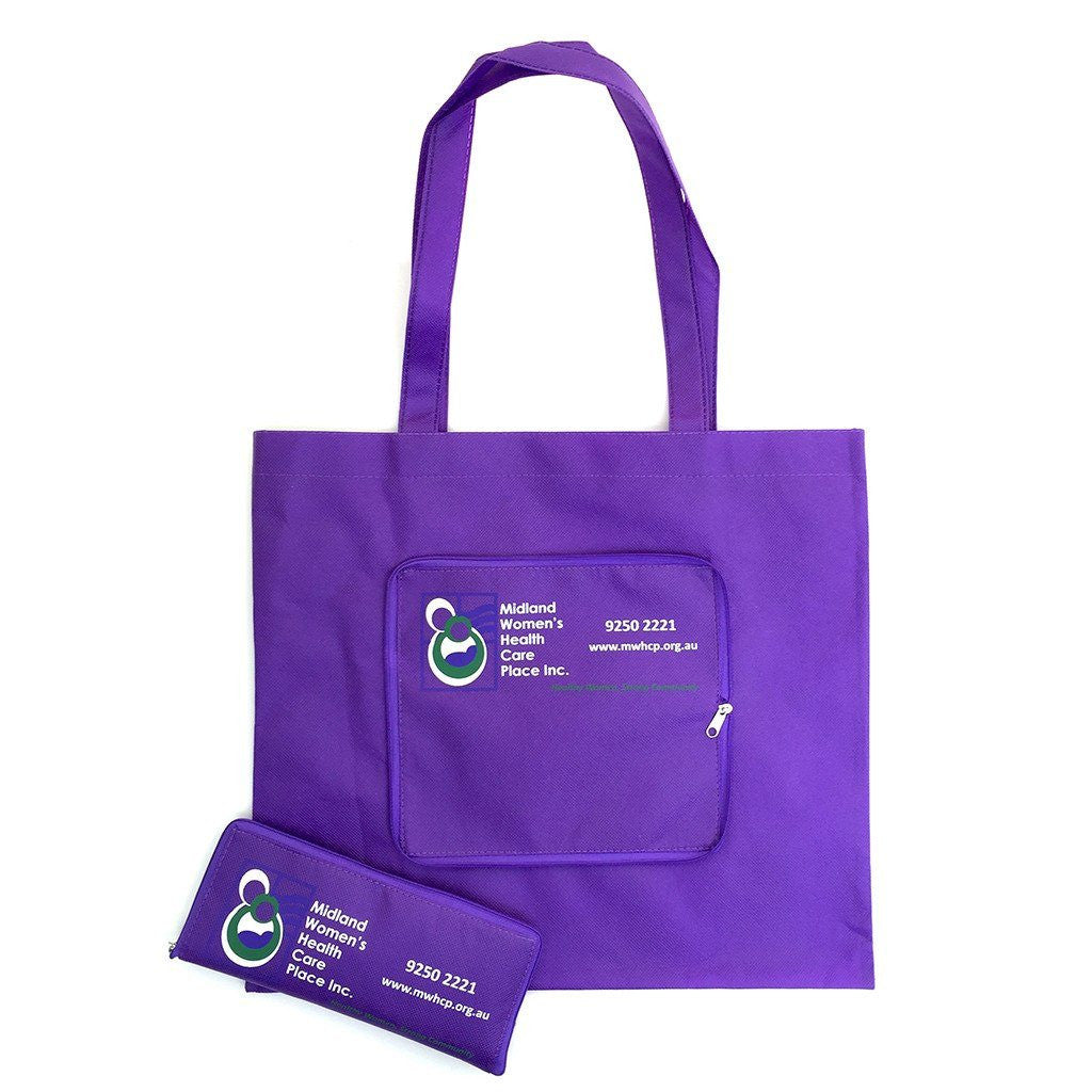 NWPP Zipper Fold Up Bag (NW-4002) - greenpac.com.au