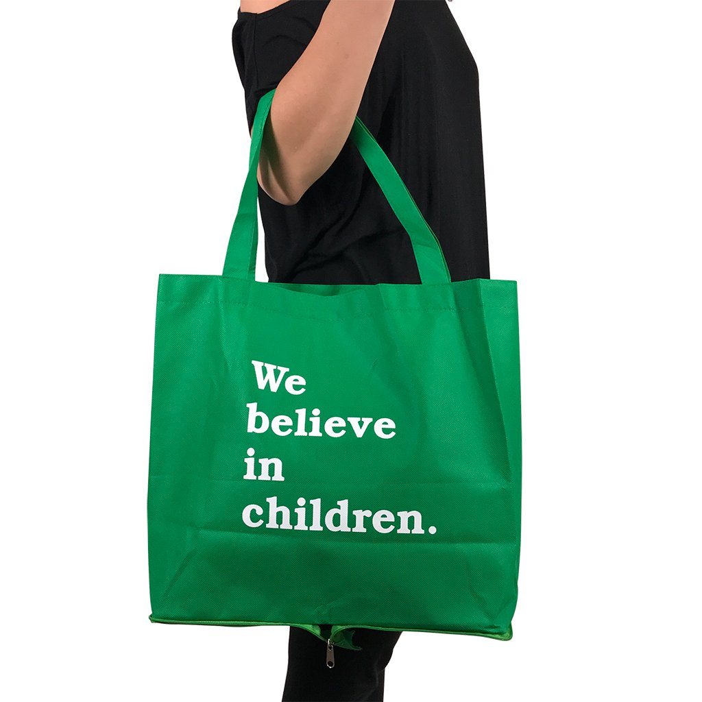 NWPP Zipper Fold Up Bag With Gusset (NW-4004) - greenpac.com.au