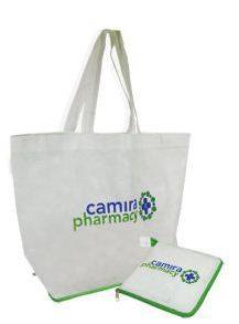 NWPP Zipper Fold Up Bag With Gusset (NW-4004) - greenpac.com.au