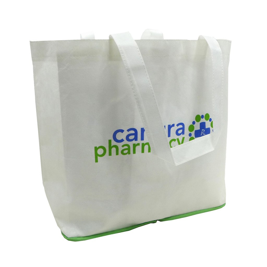 NWPP Zipper Fold Up Bag With Gusset (NW-4004) - greenpac.com.au