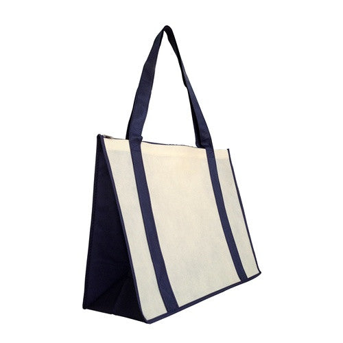 Stock NWPP Large Zipper Shopping Bag(SNB-38D) - greenpac.com.au