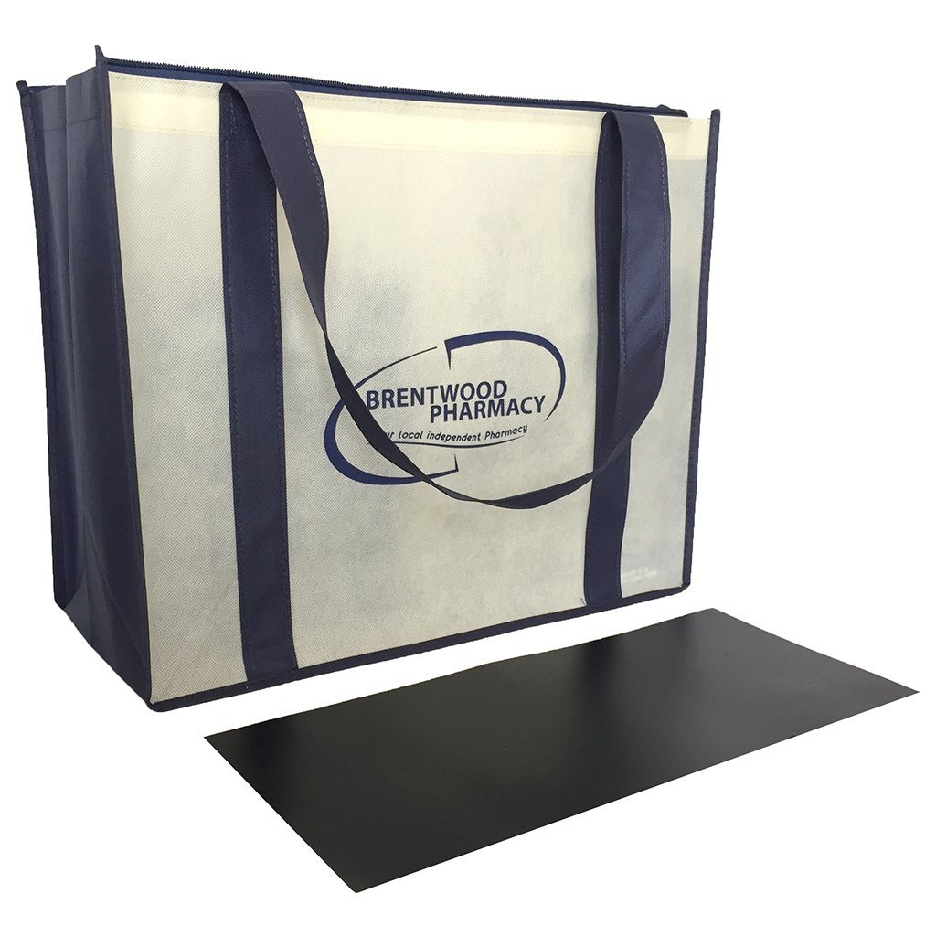 Stock NWPP Large Zipper Shopping Bag(SNB-38D) - greenpac.com.au