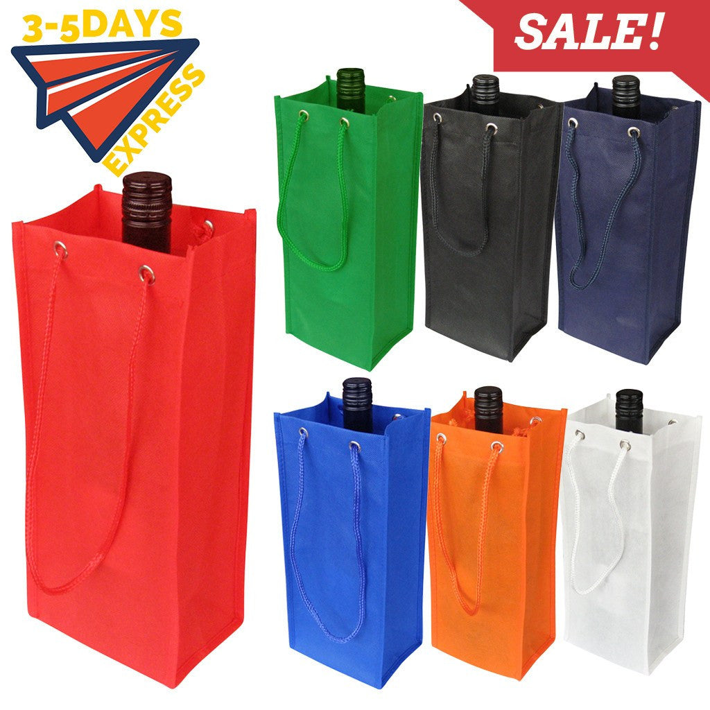 Stock NWPP Single Bottle Bag(SNB-23) - greenpac.com.au