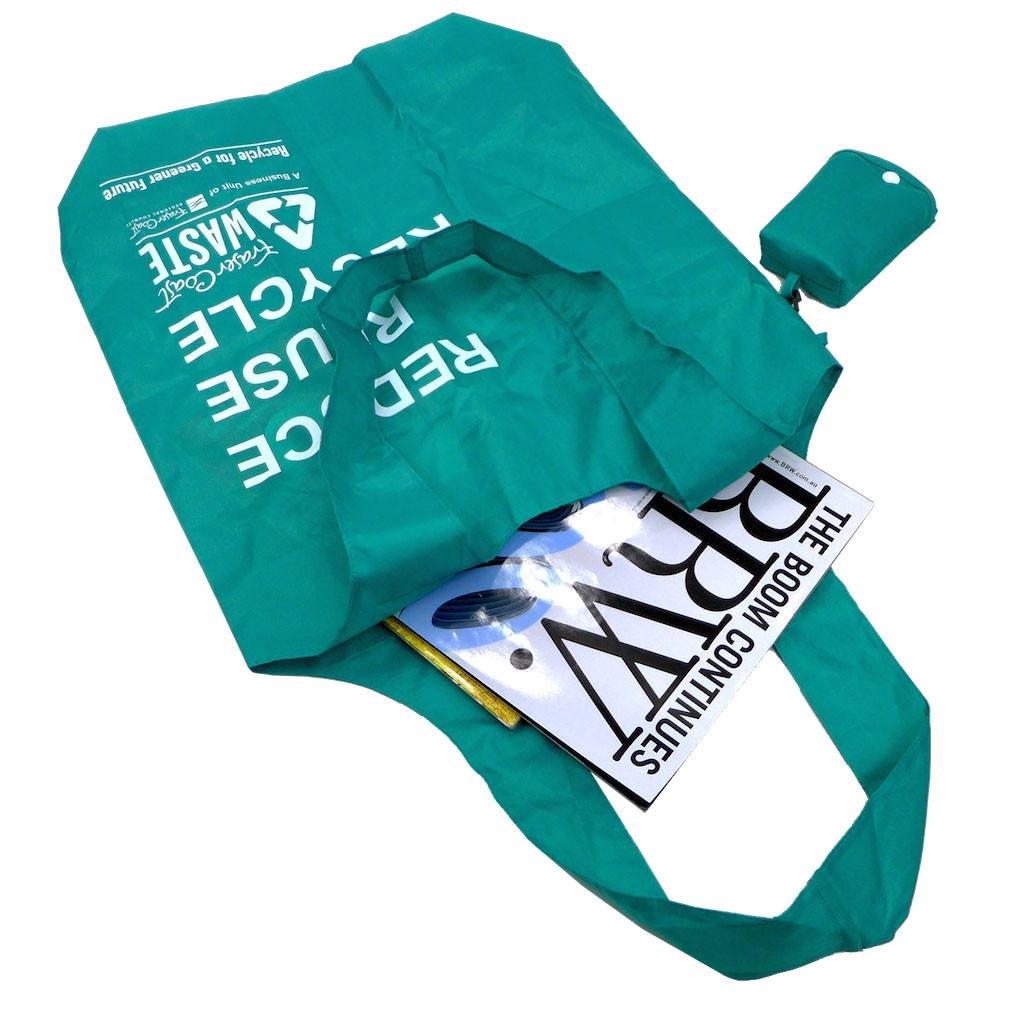 Nylon Foldable Tote Bag(NY-03) - greenpac.com.au