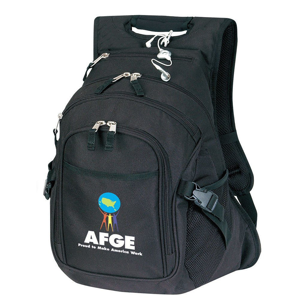 Stock Nylon Deluxe Computer Backpack(SNB-47D) - greenpac.com.au