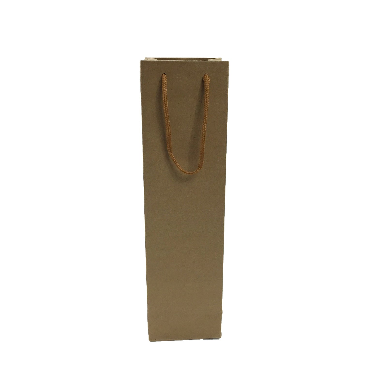 Kraft  Paper 1 Bottle Bag-Brown((KP-06) - greenpac.com.au