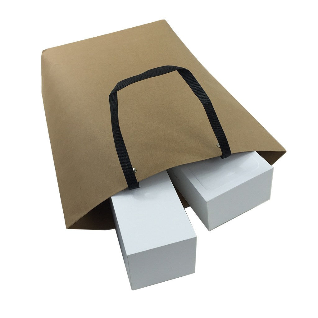 Kraft Paper Chic Bag-Medium(KP-09) - greenpac.com.au