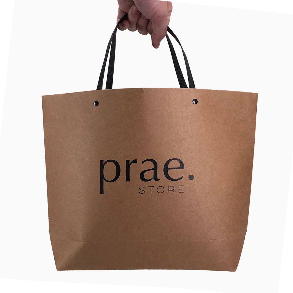 Kraft Paper Chic Bag-Small(KP-08) - greenpac.com.au
