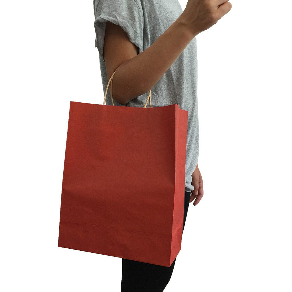 Kraft Paper Medium Bag-Coloured(KP-13) - greenpac.com.au