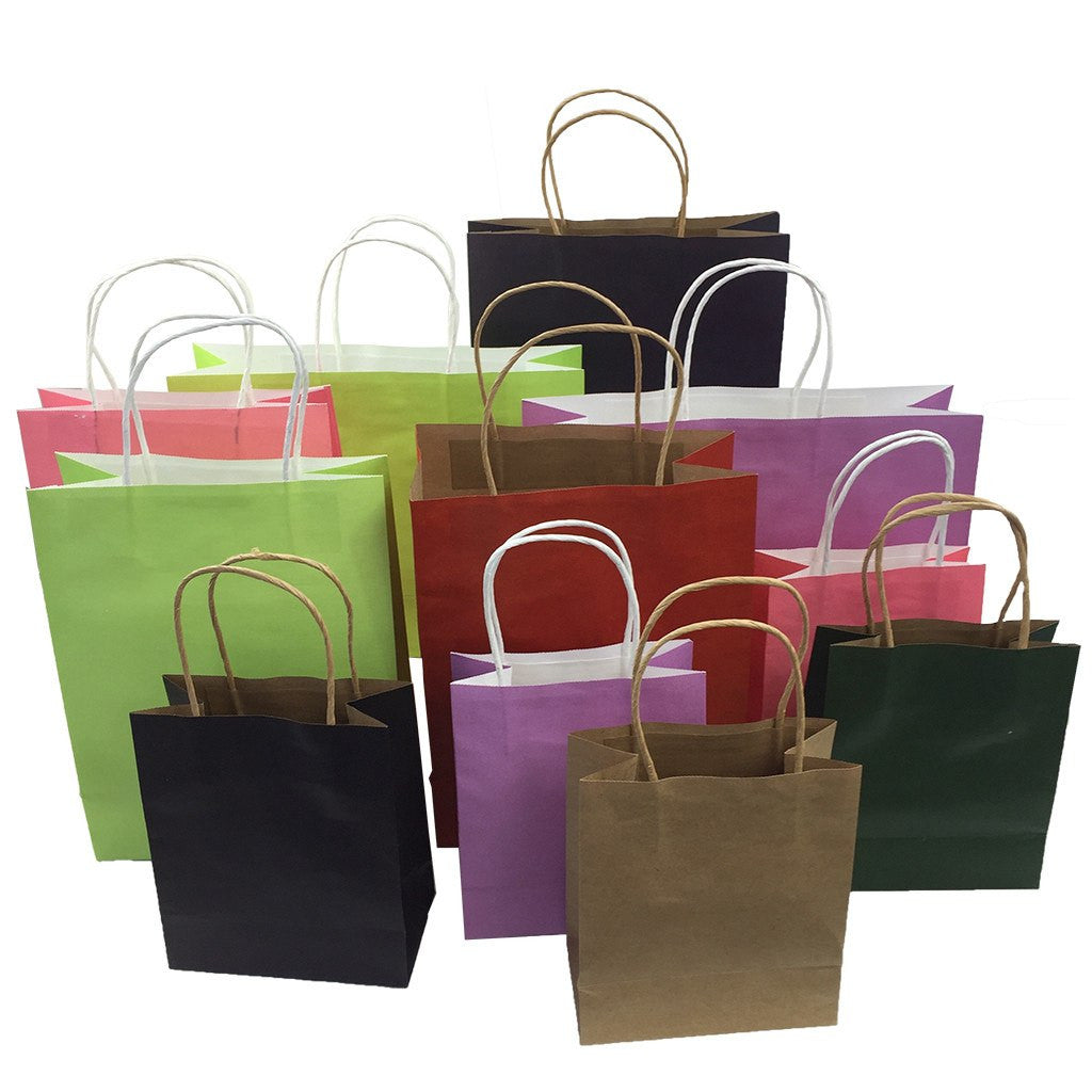 Kraft Paper Medium Bag-Coloured(KP-13) - greenpac.com.au