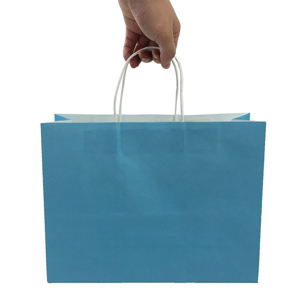 Kraft Paper Medium Landscape Bag-Coloured(KP-14) - greenpac.com.au