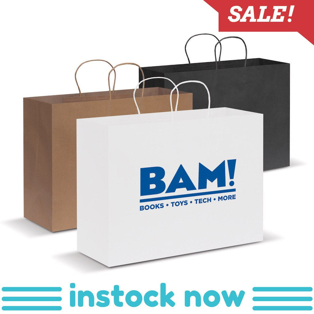 Stock Kraft Paper Carry Bag-Extra Large(SLP-08T) - greenpac.com.au
