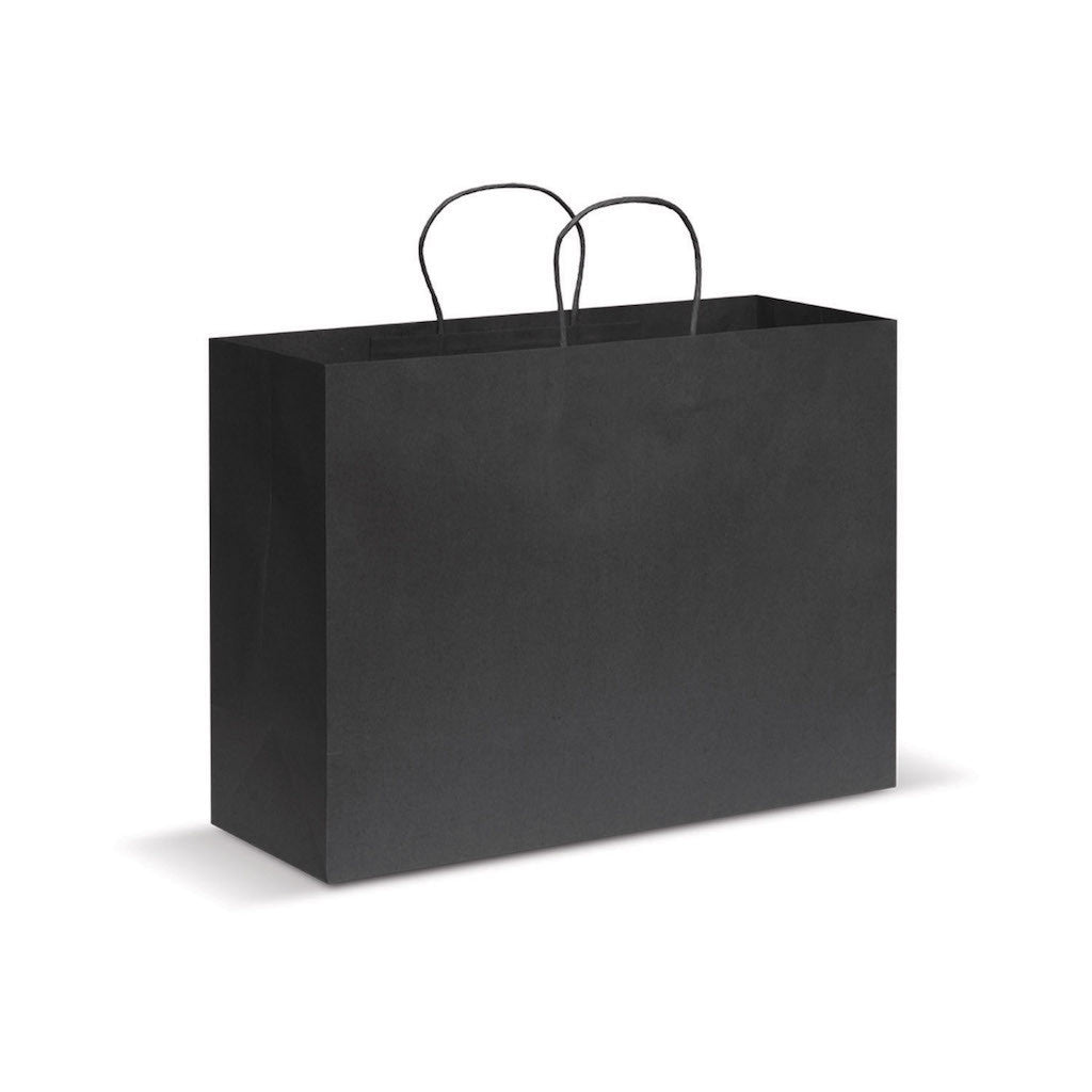 Stock Kraft Paper Carry Bag-Extra Large(SLP-08T) - greenpac.com.au