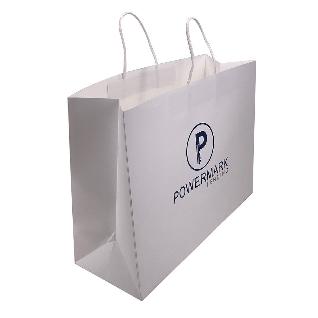 Stock Kraft Paper Carry Bag-Extra Large(SLP-08T) - greenpac.com.au