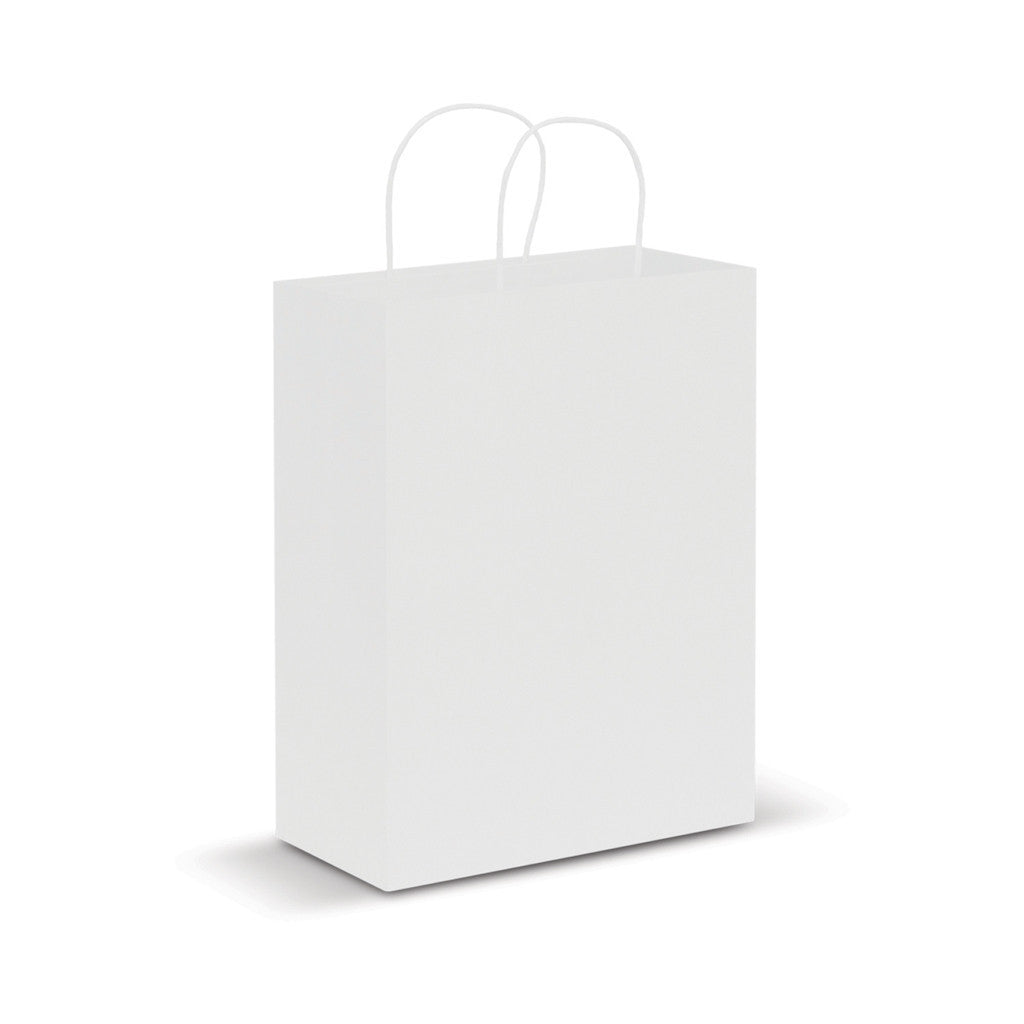 Stock Kraft Paper Carry Bag-Large(SLP-07T) - greenpac.com.au