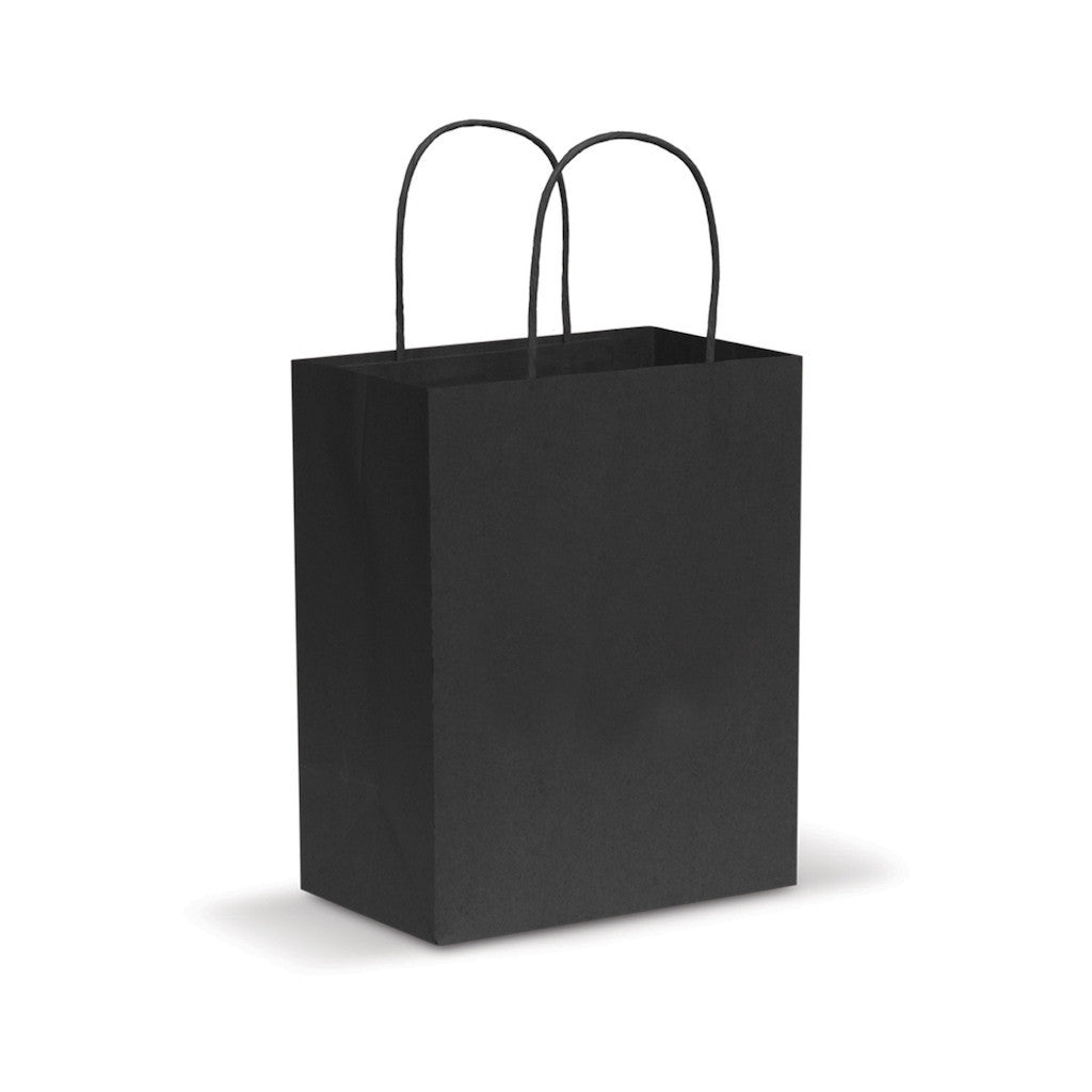 Stock Kraft Paper Carry Bag-Medium(SLP-06T) - greenpac.com.au