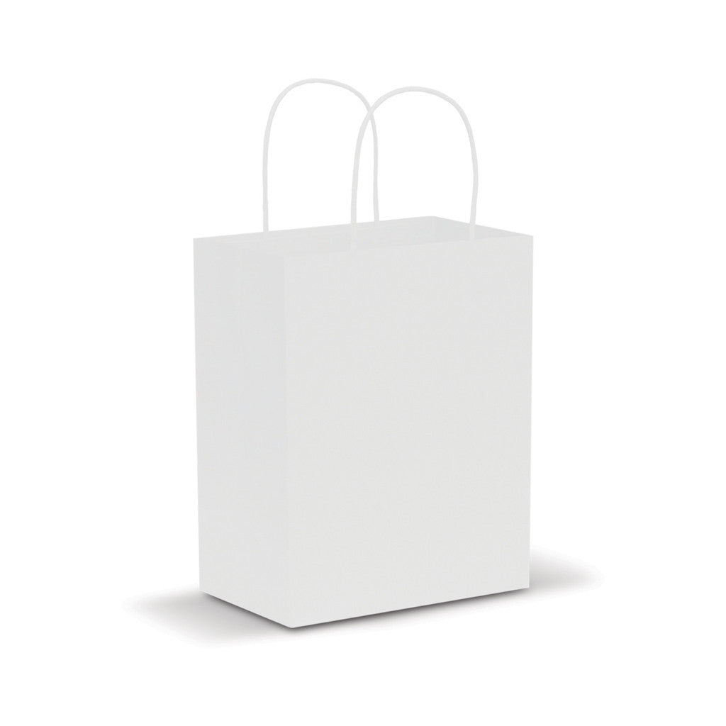 Stock Kraft Paper Carry Bag-Medium(SLP-06T) - greenpac.com.au