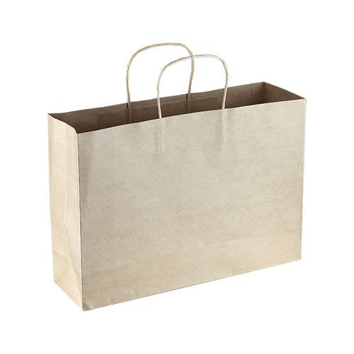 Stock Kraft Paper Shopper Bag(SKP-03D) - greenpac.com.au