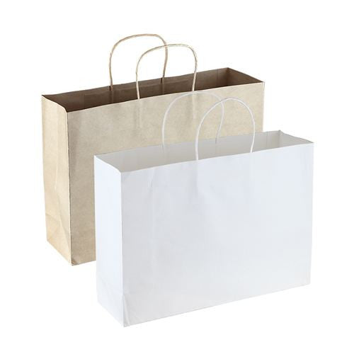 Stock Kraft Paper Shopper Bag(SKP-03D) - greenpac.com.au
