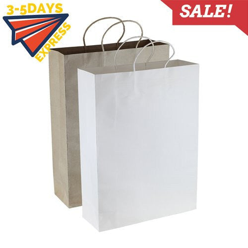 Stock Kraft Paper Shopping Bag(SKP-01D) - greenpac.com.au