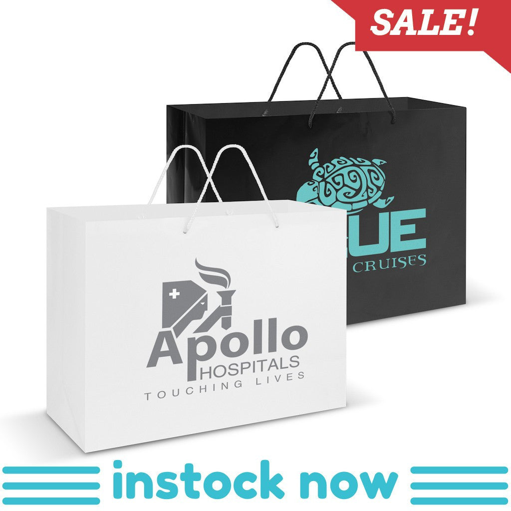 Stock Laminated Paper Carry Bag-Extra Large(SLP-09T) - greenpac.com.au