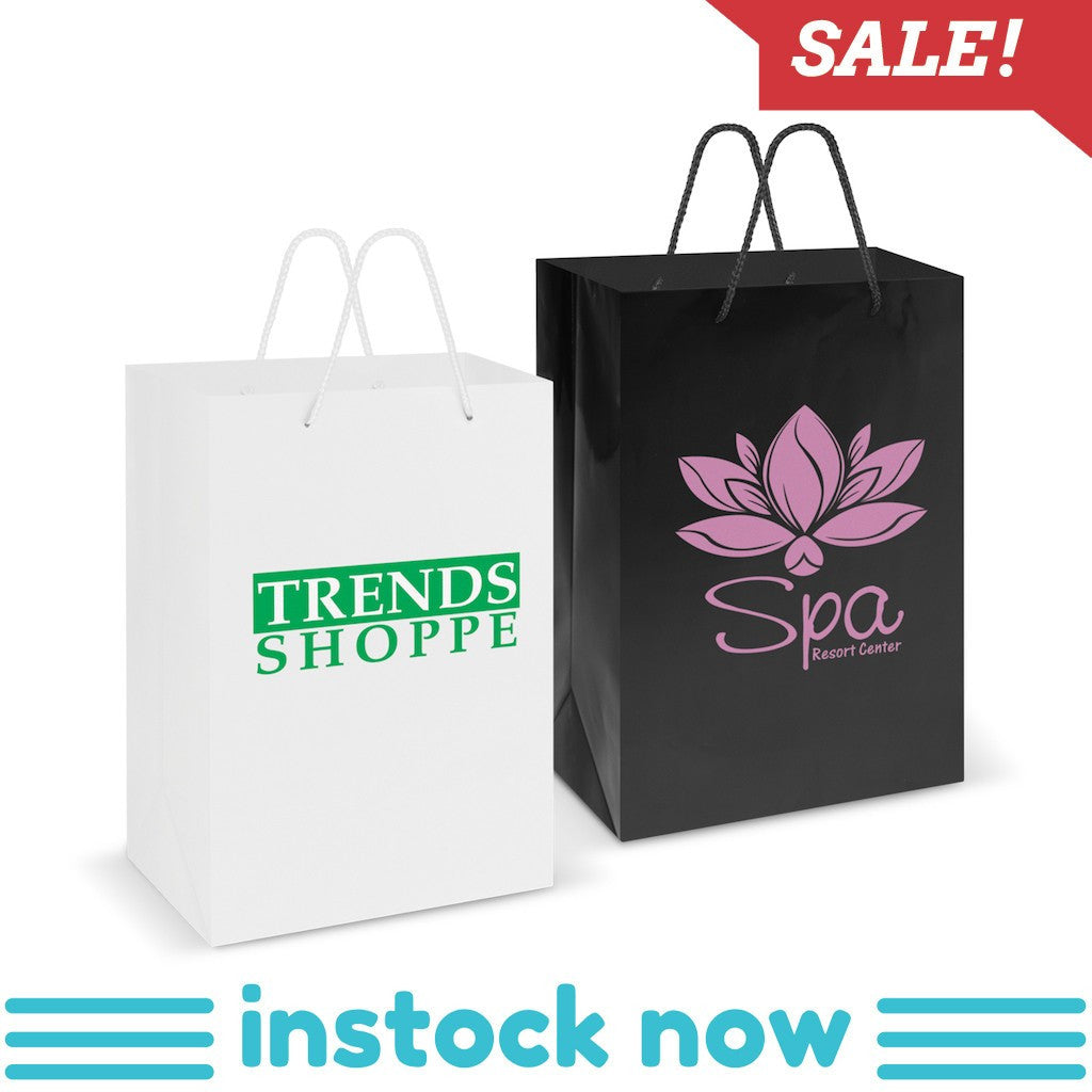 Stock Laminated Paper Carry Bag-Large(SLP-04T) - greenpac.com.au