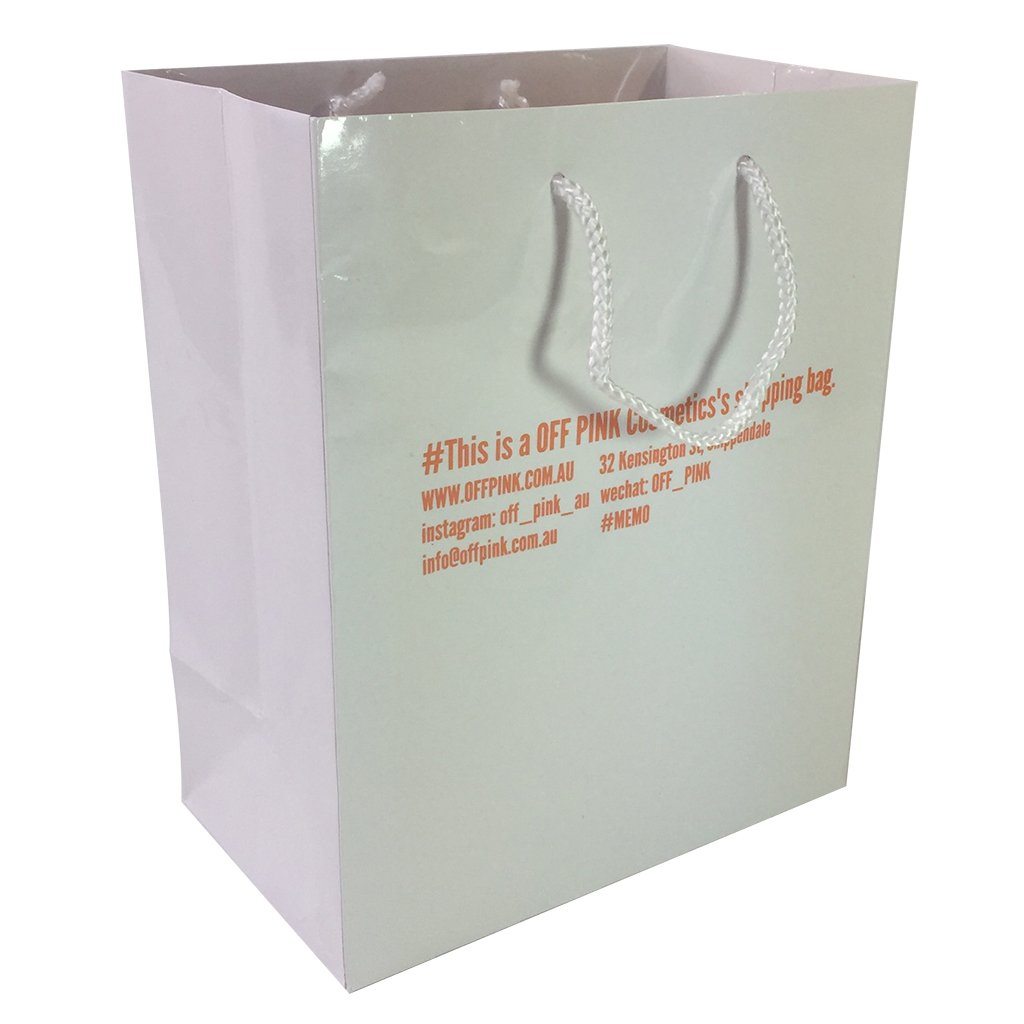 Stock Laminated Paper Carry Bag-Medium(SLP-03T) - greenpac.com.au