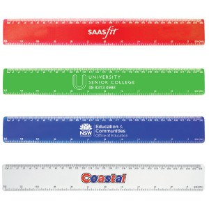 30cm Plastic Ruler  (SDA-09) - greenpac.com.au
