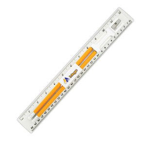 BioGreen Pencil &amp; Ruler Set(SDA-16) - greenpac.com.au