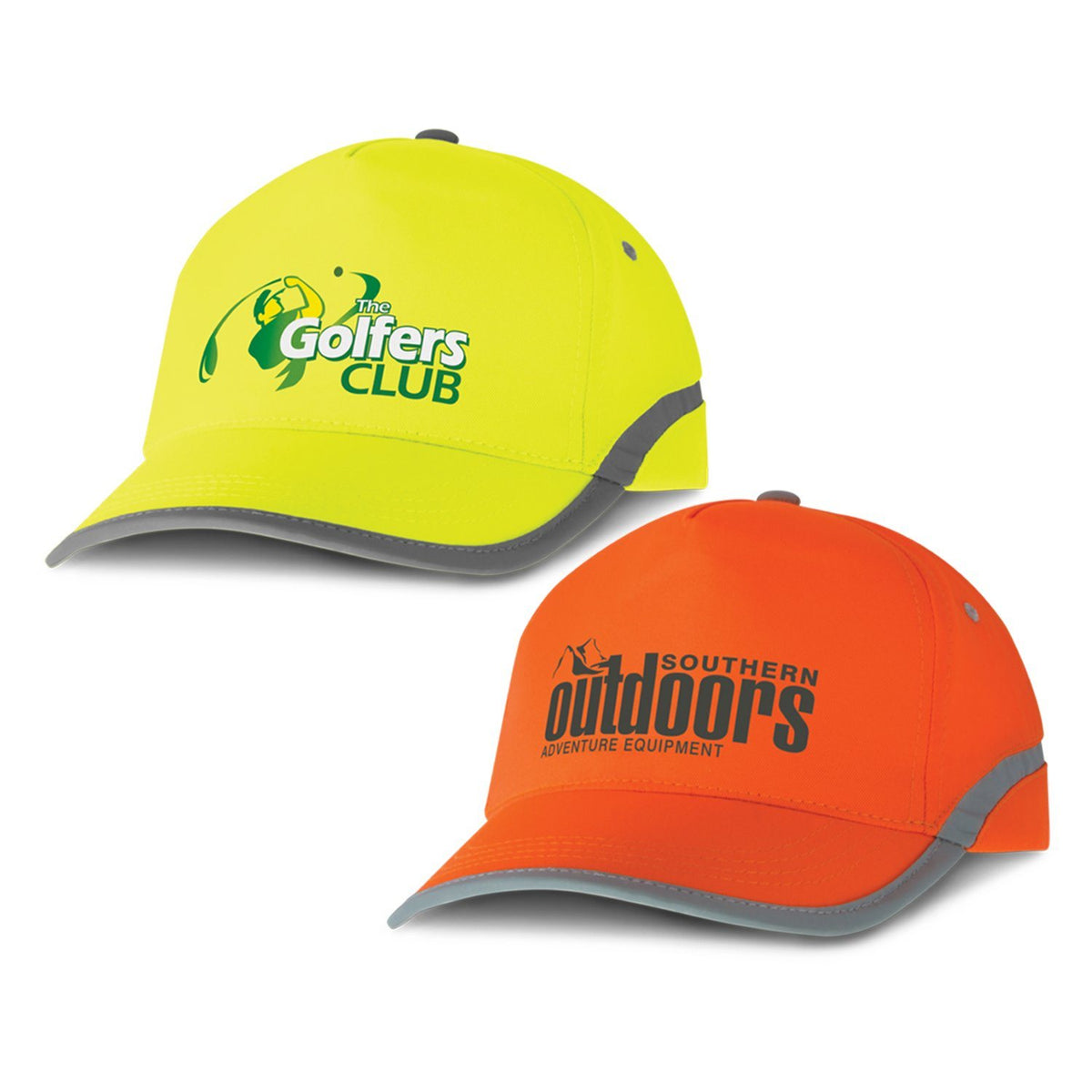 5 Panel Hi-Vis Cap(SHW-05T) - greenpac.com.au