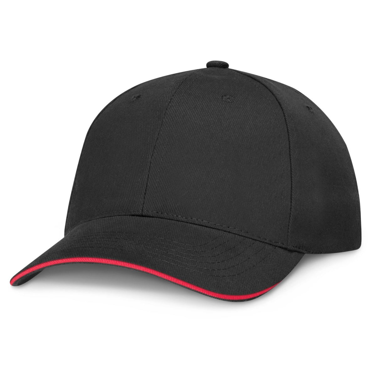 Premium Cotton Cap - Black(SHW-21T) - greenpac.com.au