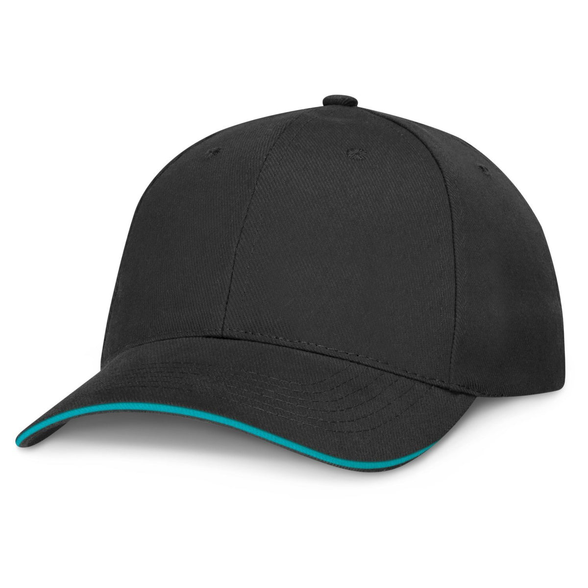 Premium Cotton Cap - Black(SHW-21T) - greenpac.com.au