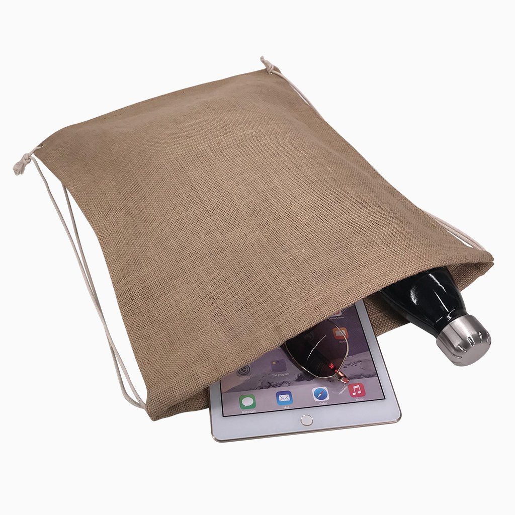 Stock Jute Backpack(SJB-09T) - greenpac.com.au