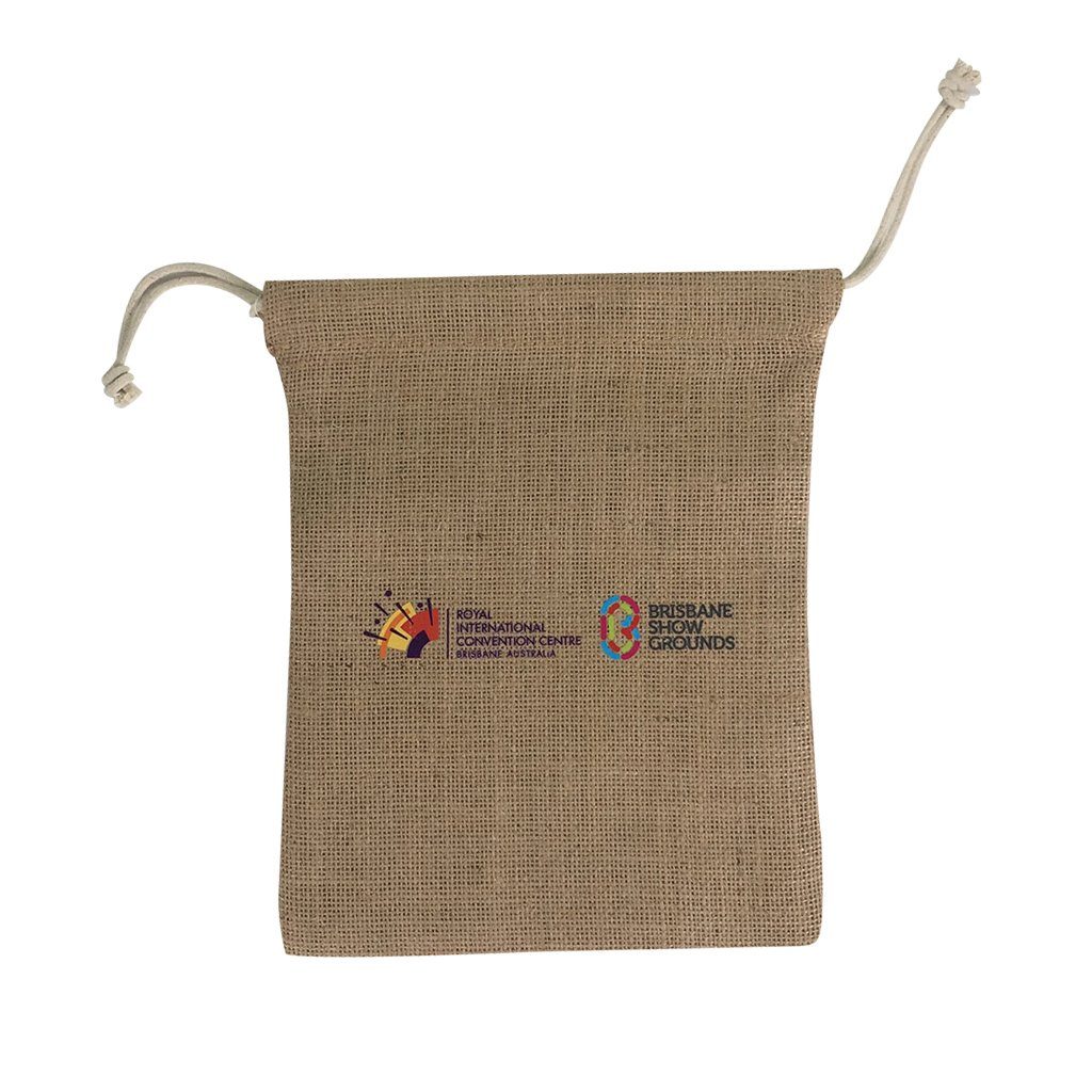 Stock Jute Drawstring Bag-Medium(SJB-11T) - greenpac.com.au