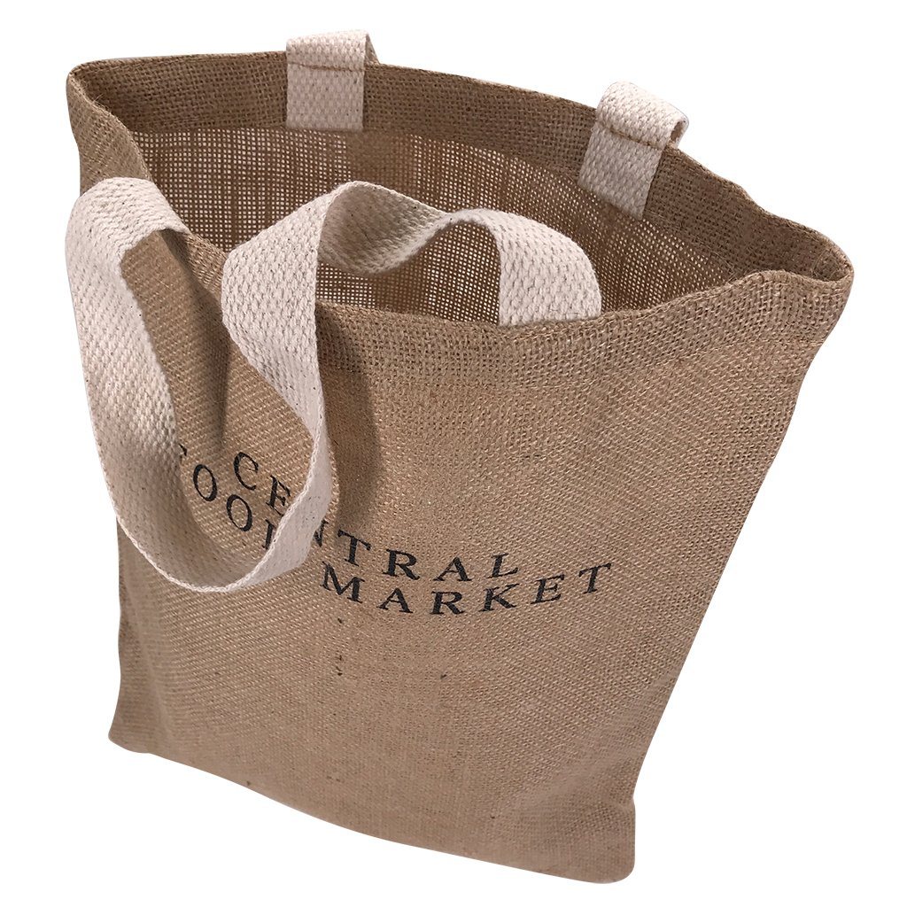 Stock Jute Flat Tote Bag(SJB-03T) - greenpac.com.au