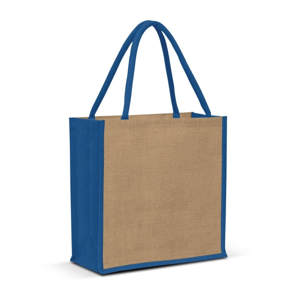 Stock Jute Portrait Shopper-Coloured(SJB-07T) - greenpac.com.au