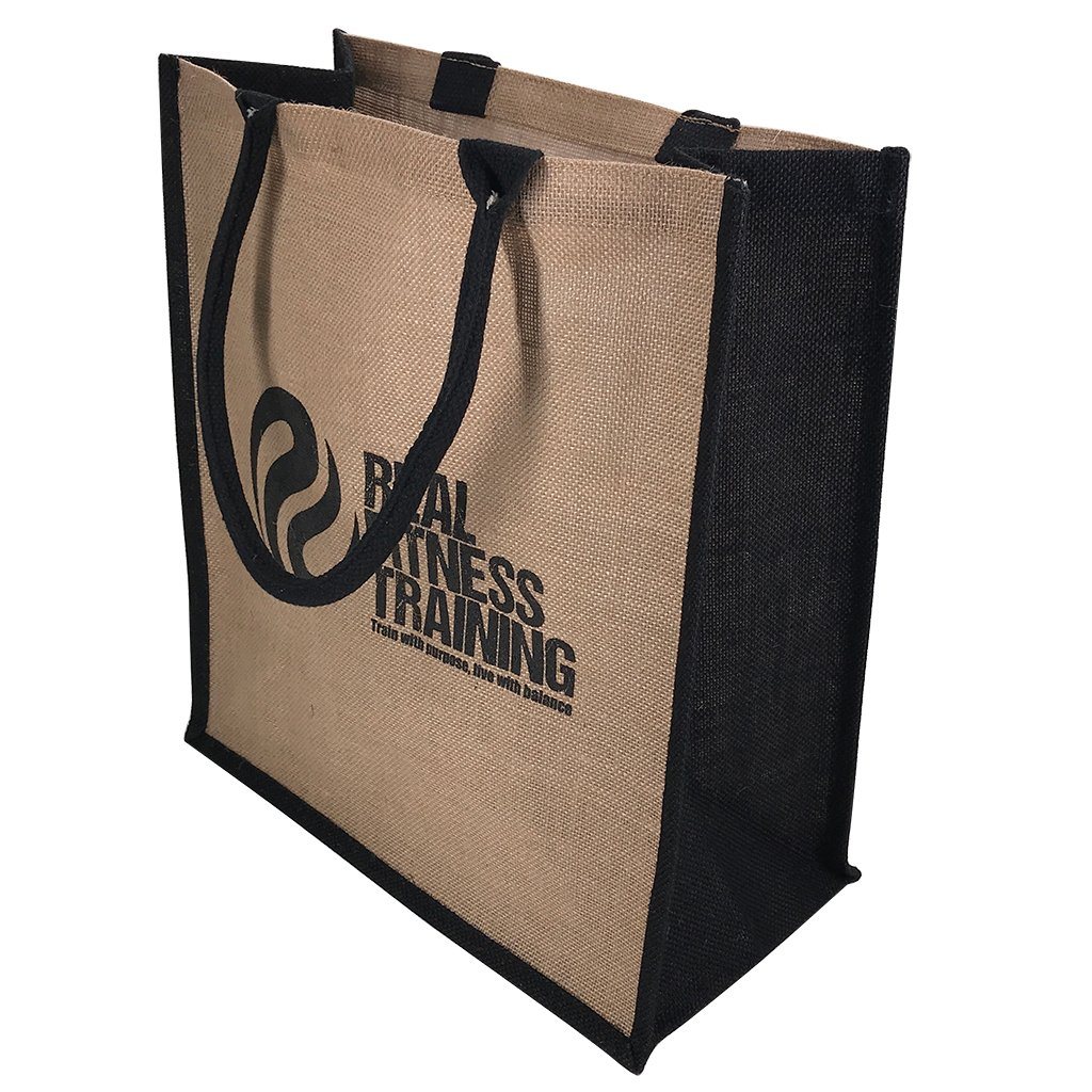 Stock Jute Portrait Shopper-Coloured(SJB-07T) - greenpac.com.au