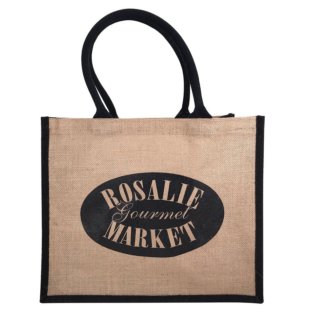 Stock Jute Shopper With Large Gusset-Coloured(SJB-08T) - greenpac.com.au