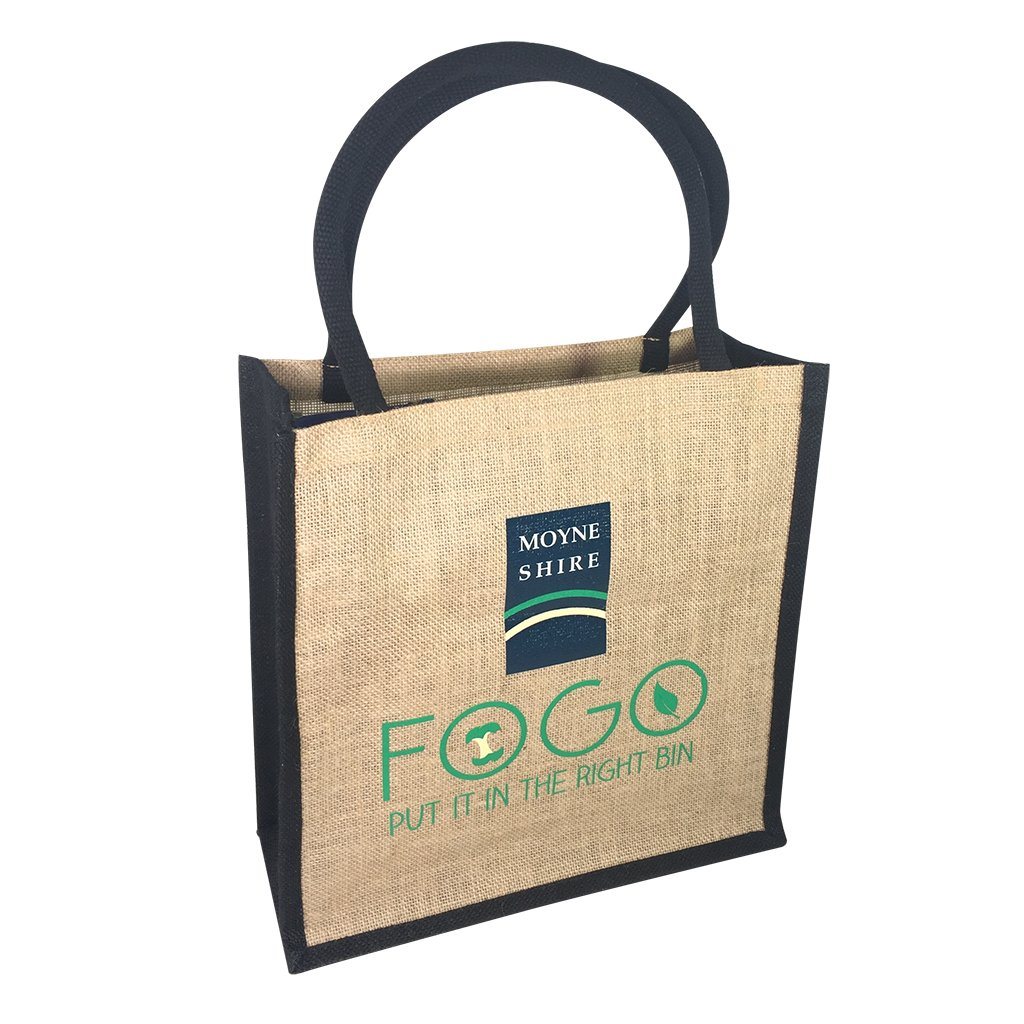 Stock Jute Square Shopper-Coloured(SJB-06T) - greenpac.com.au