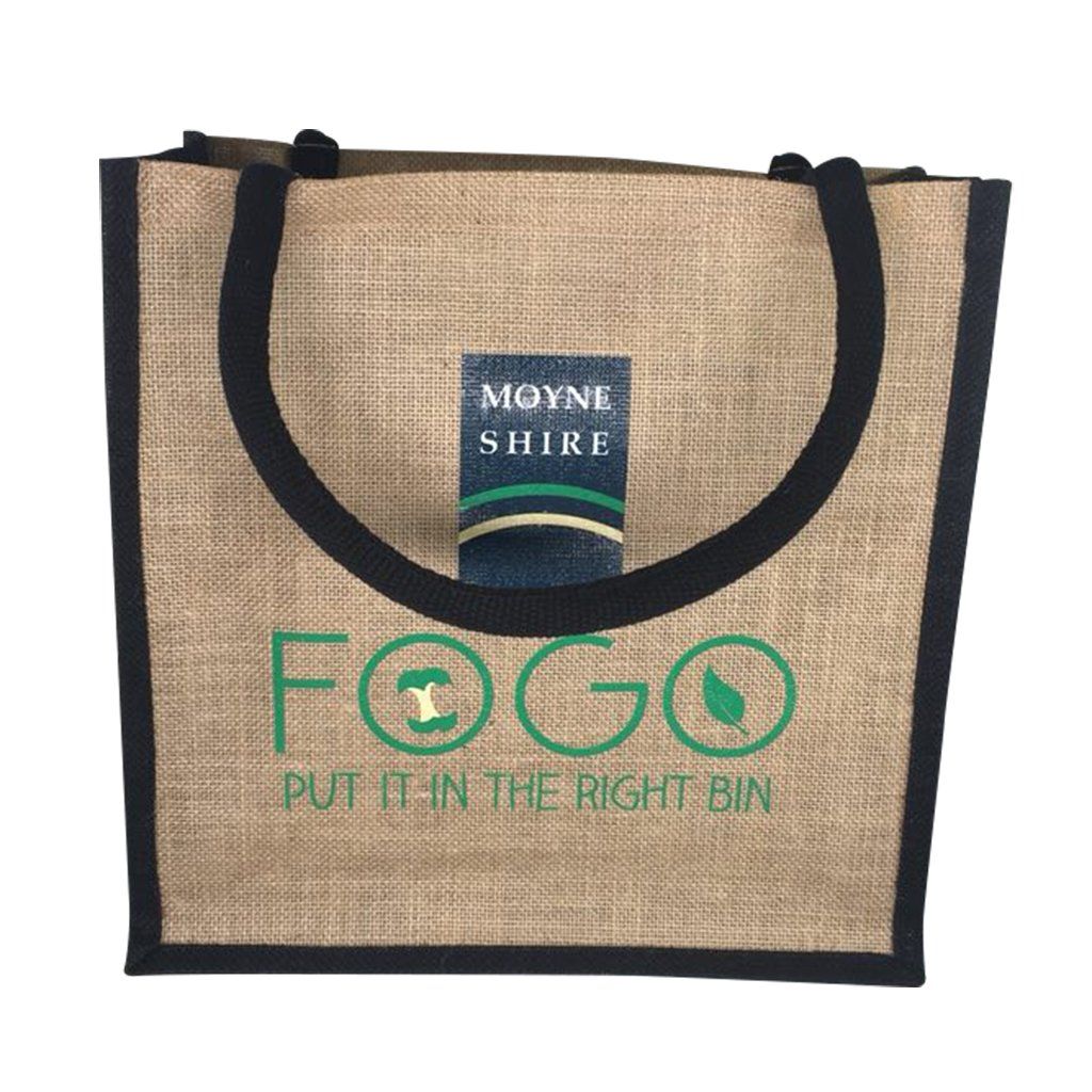 Stock Jute Square Shopper-Coloured(SJB-06T) - greenpac.com.au