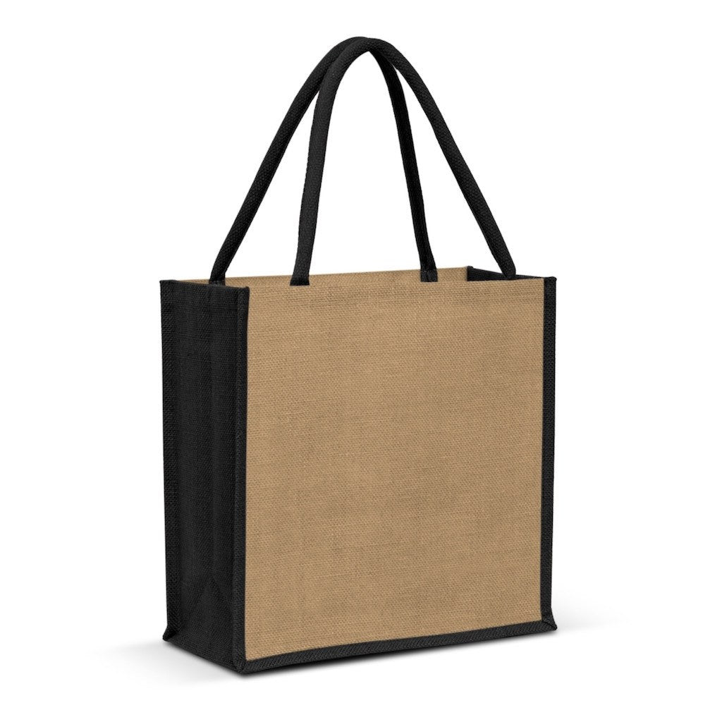 Stock Jute Square Shopper-Coloured(SJB-06T) - greenpac.com.au