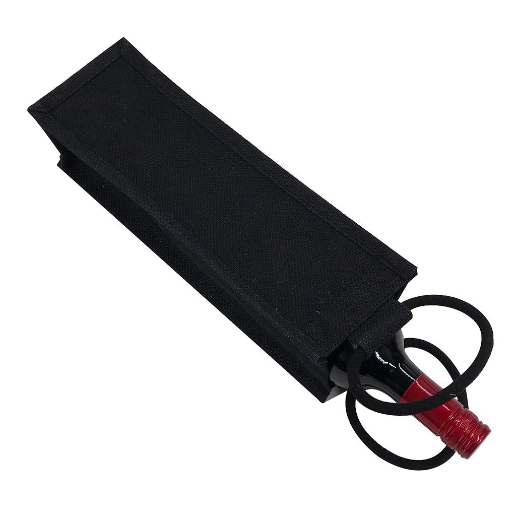 Stock Jute Wine Carrier-Single Bottle(SJB-13T) - greenpac.com.au