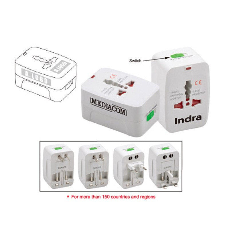 Square Universal Travel Adapter(STP-80) - greenpac.com.au