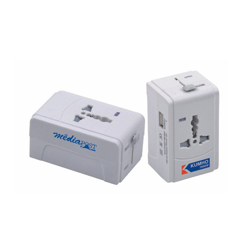 Universal Adapter with USB(STP-79) - greenpac.com.au