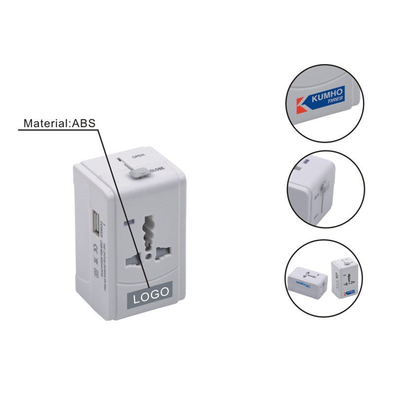 Universal Adapter with USB(STP-79) - greenpac.com.au