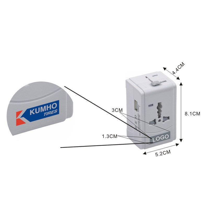 Universal Adapter with USB(STP-79) - greenpac.com.au