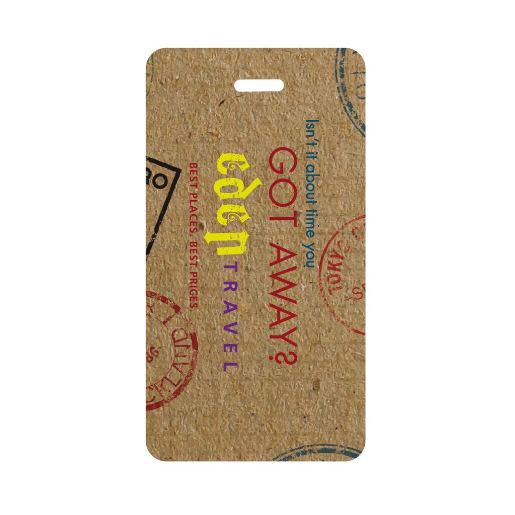 Full Colour Luggage Tag(ST-01) - greenpac.com.au