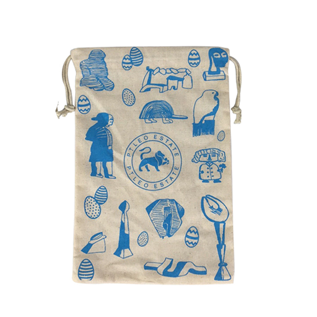 Calico Medium Drawstring  Bag(CA-08) - greenpac.com.au